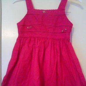 Blueberi Hot Pink Sundress Girls 7